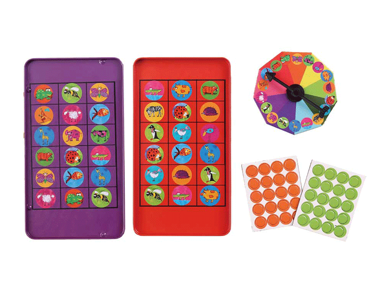 上誼文化 - 【紫牛隨身遊戲】動物賓果-3歲以上