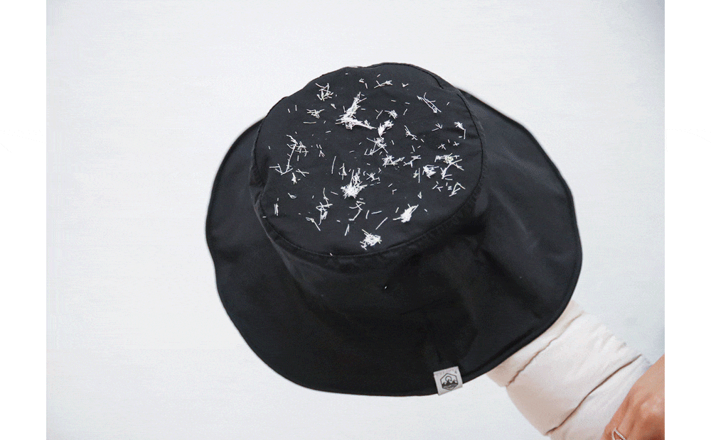 韓國 Beach Boom - 韓製UPF50+軟鋼絲防水透氣防曬帽/漁夫帽-天藍