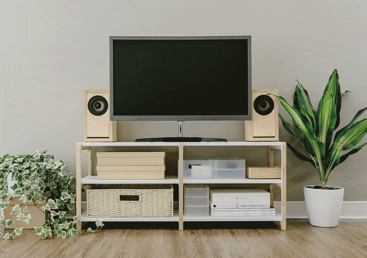 走走家具 - 走走兩用架-清新白 (90 / 34 / 42 (cm))