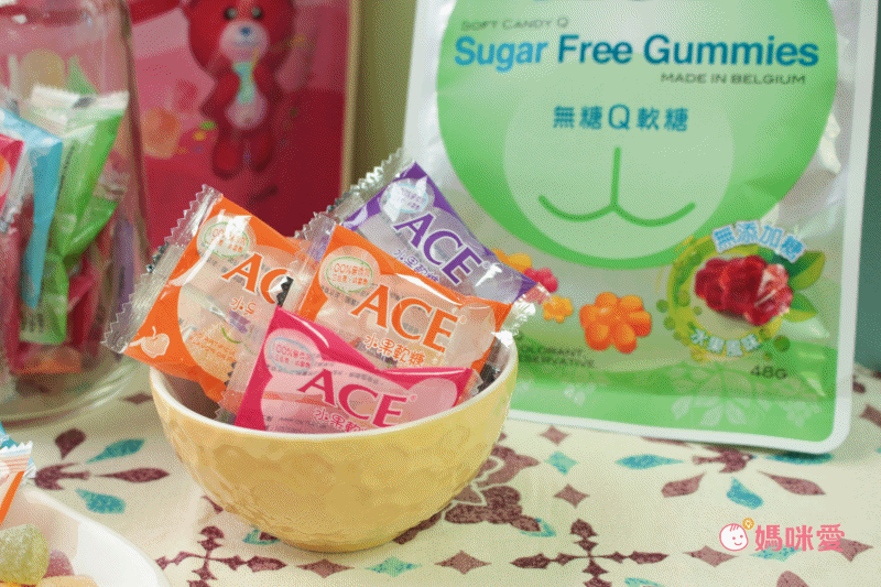 1200位醫師推薦【比利時 ACE】無添加軟糖/棒棒糖