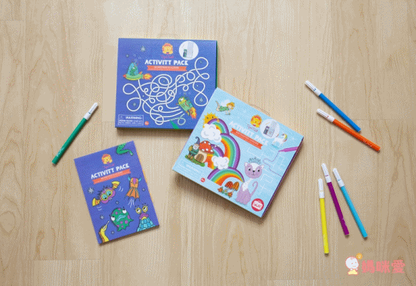 打開就有豐富場景！澳洲【Tiger Tribe】磁鐵玩具＆輕巧著色盒
