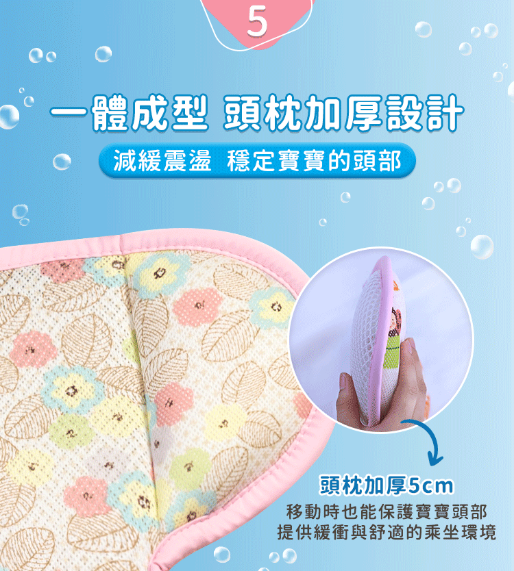 下殺 66 折起【韓國 GIO 推車涼墊】