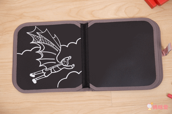 美國Jaq Jaq Bird - 攜帶型粉筆畫冊-達文西