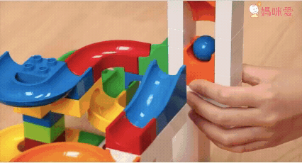 德國 HUBELiNO - 【超值進階收納組】軌道式積木零件組-128PCS+YoDa琦菲家族收納箱(鯊魚公車)