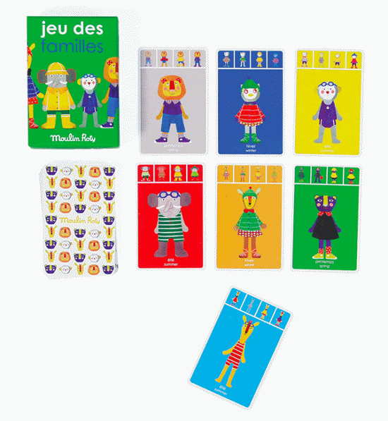 Moulin Roty - 記憶遊戲-動物家族