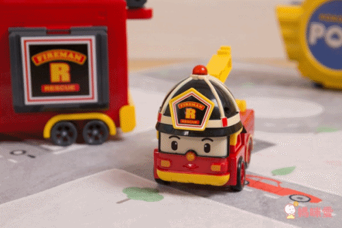 POLI 波力救援小英雄 - LED變形羅伊手提基地