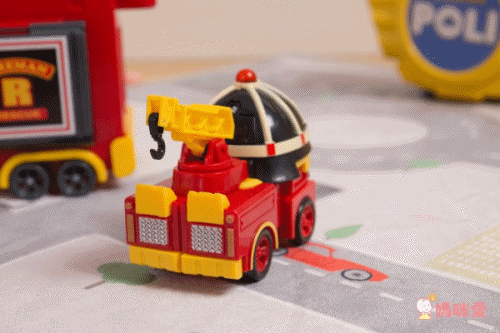 POLI 波力救援小英雄 - LED變形羅伊手提基地