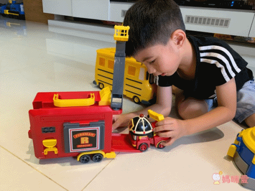 POLI 波力救援小英雄 - LED變形羅伊手提基地