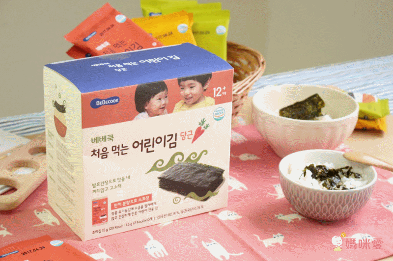 【韓國 BeBecook】幼兒低鈉海苔、寶寶米餅-連續7年榮獲嬰幼兒輔食NO.1
