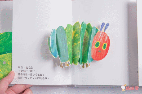 好餓的毛毛蟲立體洞洞書:50週年紀念版