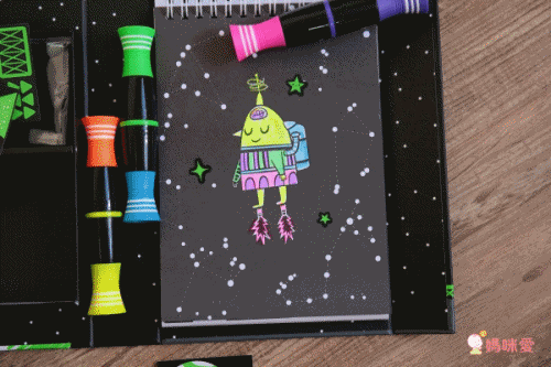 在家擁有小小畫室【澳洲 Tiger Tribe】旅行著色盒＆窗花彩繪