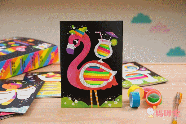 在家擁有小小畫室【澳洲 Tiger Tribe】旅行著色盒＆窗花彩繪