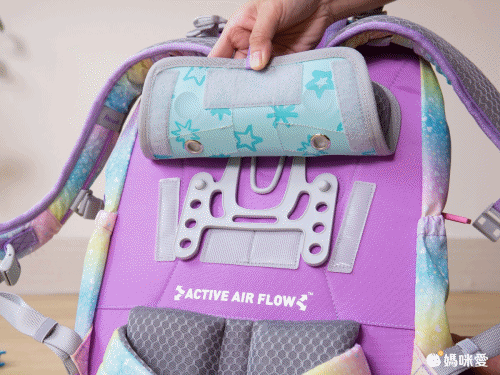 MoonRock - 護脊書包-SP102太空恐龍藍-適合95-140公分