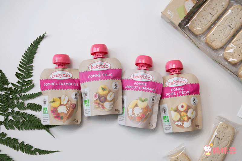 法國babybio有機纖果泥－歐盟＆台灣有機雙認證