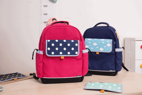 超輕量 ✪ niizo 小學生清新風護脊書包