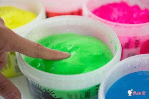 英國Brian Clegg - 好洗無毒手指顏料-6色(螢光色)