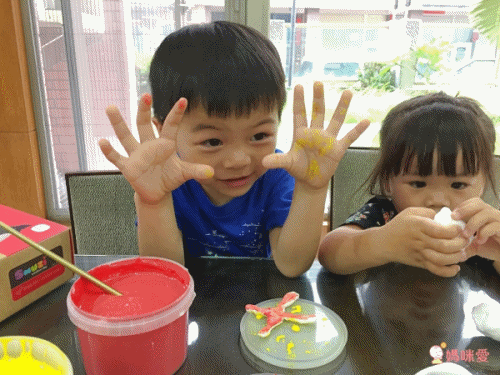 英國Brian Clegg - 好洗無毒手指顏料-6色(經典色)