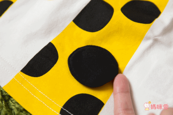 日本 Baby Room - 純棉立體翻翻樂短袖上衣-御飯糰-白