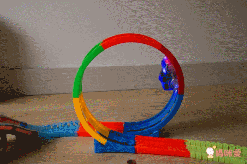 BQOCH - 【兒童益智玩具】電動夜光軌道車 風火輪 (132pcs)