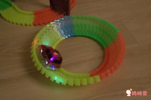 BQOCH - 【兒童益智玩具】電動夜光軌道車 風火輪 (132pcs)