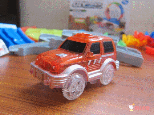 BQOCH - 【兒童益智玩具】電動夜光軌道車 風火輪 (132pcs)