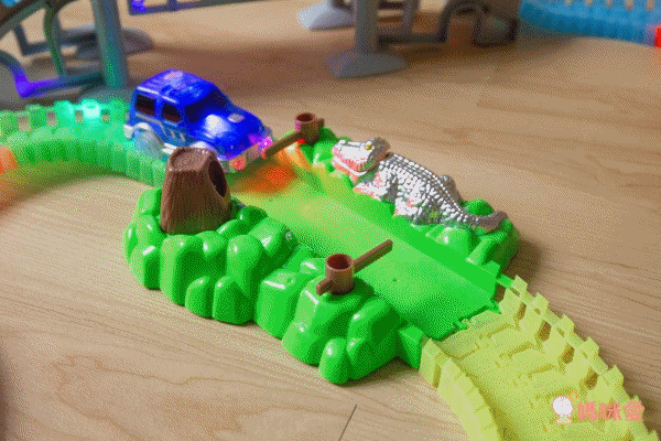 BQOCH - 【兒童益智玩具】電動夜光軌道車 山洞升降梯綜合款(261pcs)