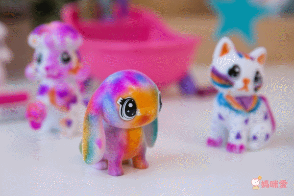 Crayola繪兒樂 - 【熱銷】彩繪百變毛小孩-寵物公仔*1(款式隨機)+可水洗細短桿彩色筆*2支(顏色隨機)