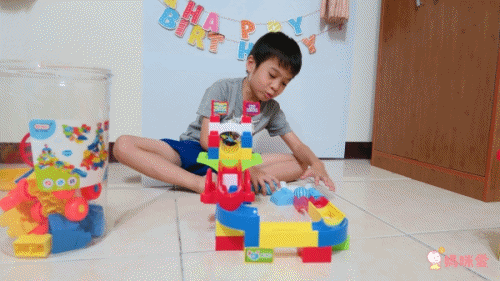 3 in 1 益智積木學習桌 ✖ 軌道滾球積木【獨家現省優惠】↗