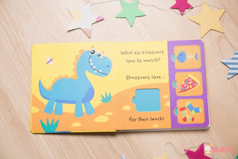 Roar!叫叫大恐龍音效書,聽聲音認識各類型恐龍!