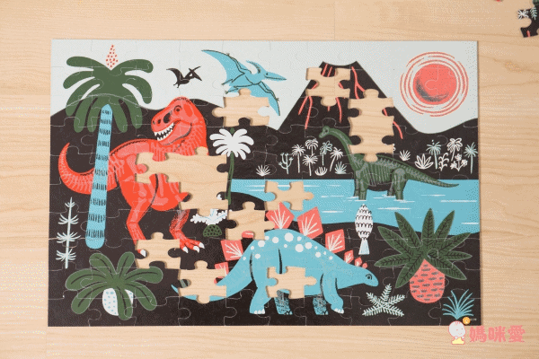 美國 mudpuppy - 夜光拼圖-外太空-100片