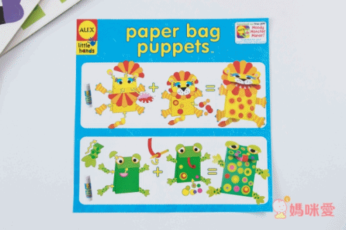 美國 ALEX - DIY紙袋動物玩偶