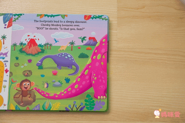 孩子超愛音效書單本160元❤ 1歲起英文遊戲操作書！玩到跟著節奏搖擺囉♫