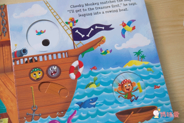 孩子超愛音效書單本160元❤ 1歲起英文遊戲操作書！玩到跟著節奏搖擺囉♫