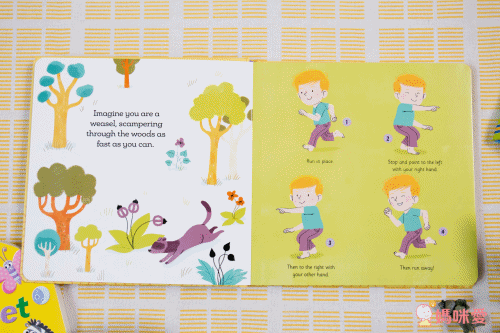 讓孩子的小手動起來！【體操／音效／翻翻書】吸睛英文操作書特輯