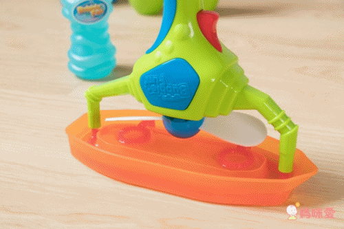 樂彩森林 - 電動泡泡機-泡中泡(附泡泡水118ml)