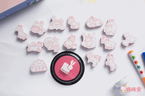 （預購團！緊急追加中！）開心玩蓋印♫玩出好創意❤【法國Janod】寶寶印章☞精緻質感，一蓋就知道不一樣！