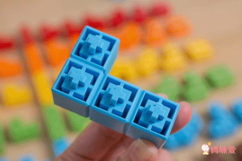 AniBlock 安尼博樂 - AR積木拼圖-2色-(橘色&綠色)