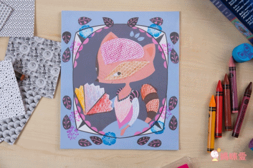 法式木質串珠 DIY【Janod】串珠手鍊、水晶貼畫、刮畫動物面具