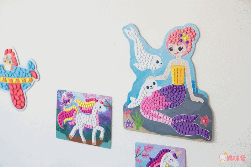 加拿大 Sticky Mosaics - 馬賽克拼貼-公主郊遊趣-2052 pcs