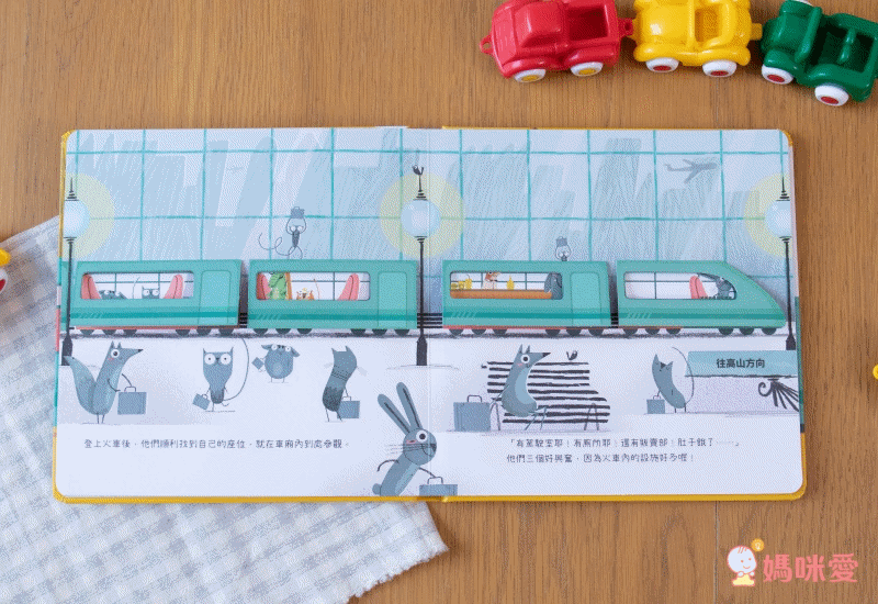 出發旅行囉! 火車篇