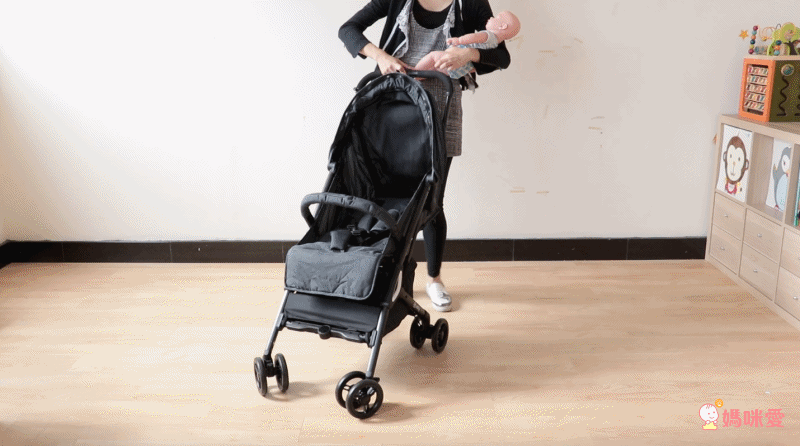 折疊推車最佳選擇！$5000元有找！收納面積最小【JOLLY 嬰兒手推車】單手秒收沒問題！