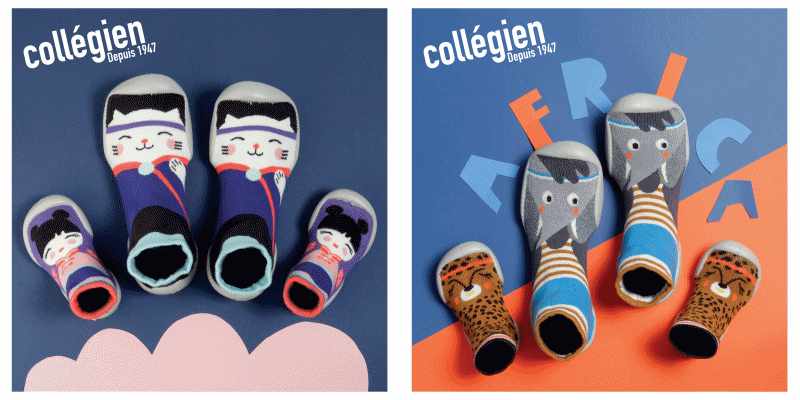 最軟Q保暖、透氣包覆 ❤ Collegien 法國老品牌手工襪鞋