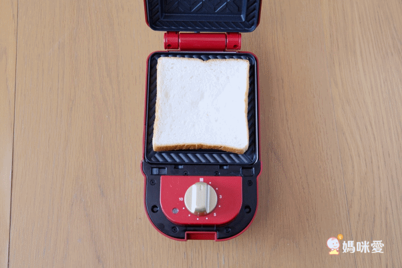 日本 BRUNO - 熱壓三明治鬆餅機（內附三明治烤盤）-紅