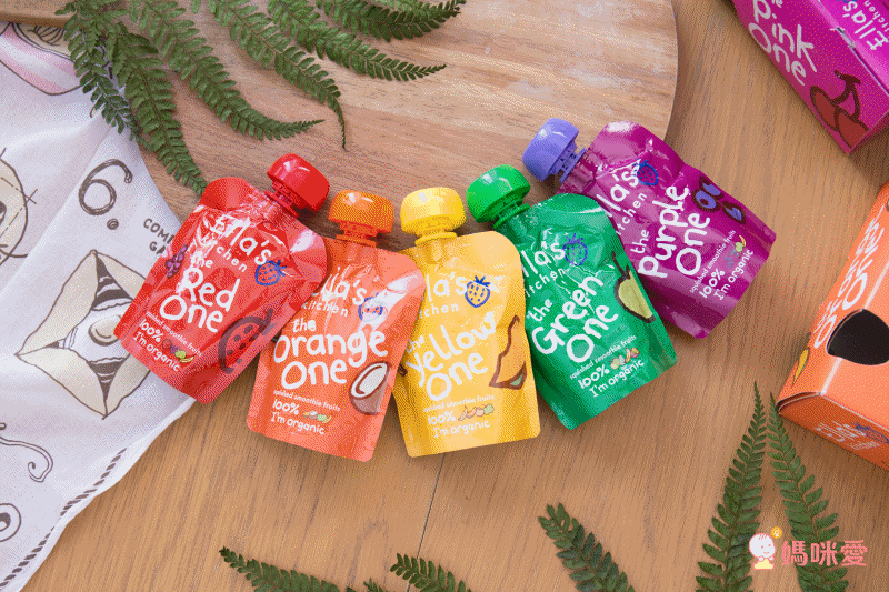 Ella's kitchen - 彩虹系列有機果泥-綠色(香蕉泥+蘋果泥+梨子泥+奇異果泥+濃縮檸檬汁)6個月以上-90g