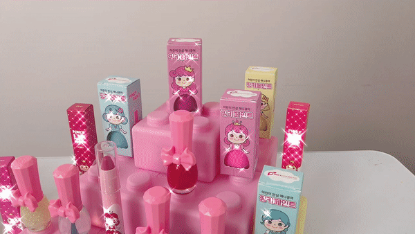 韓國 Pink Princess - 裝飾用指甲貼-彩虹日子