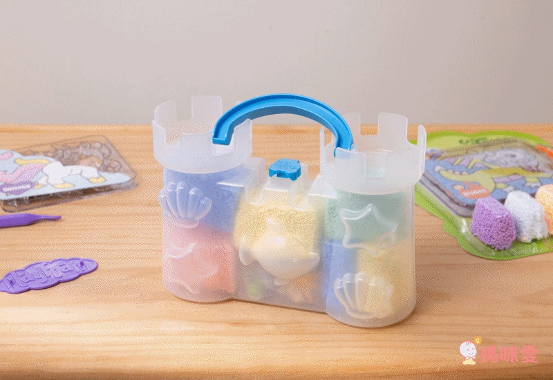 輕捏好塑形【美國Educational Insights 粒粒黏土】不卡指縫!