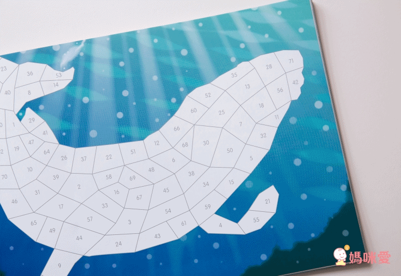 美國瑪莉莎 Melissa & Doug - MD貼紙簿-數字馬賽克貼-叢林動物
