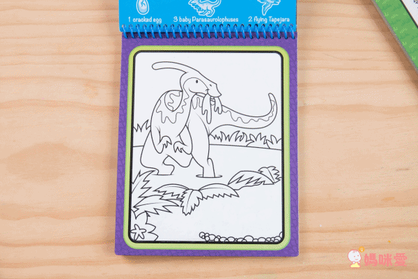 美國瑪莉莎 Melissa & Doug - 【熱銷】MD 旅遊樂-水畫冊-恐龍探險