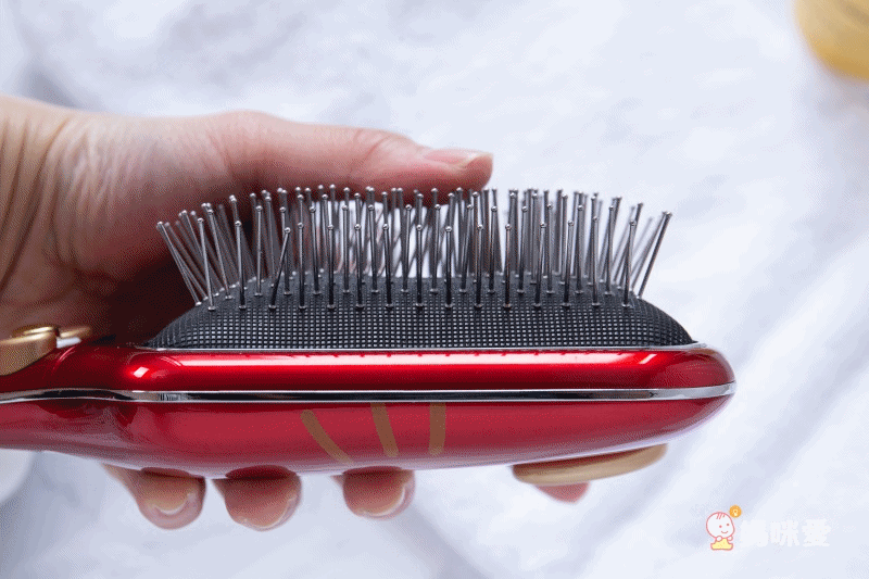 日本 KOIZUMI 小泉成器 - Hello Kitty 音波美髮梳-動物派對-KBE-G838 WE