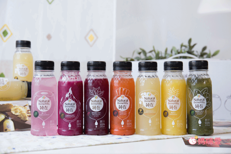 長榮航空指定迎賓果汁【純在】100%蔬果汁、蜂蜜檸檬飲